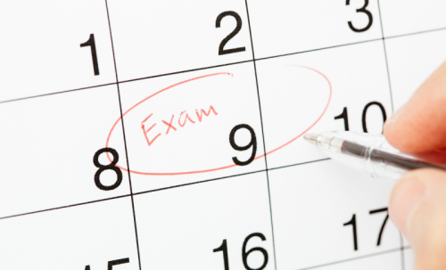 Calendario Exames